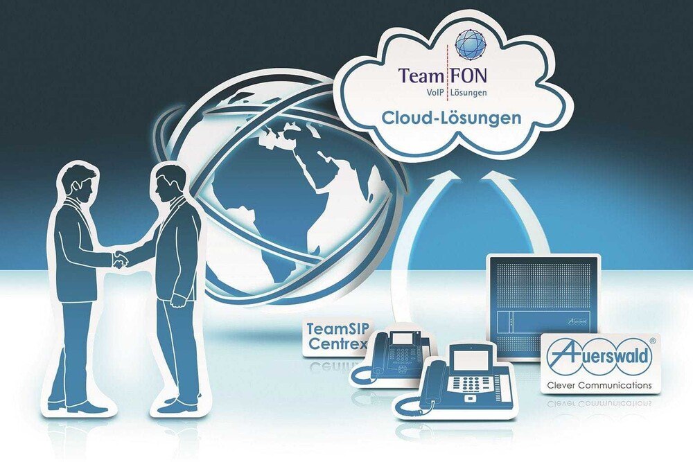 © TeamFON
TeamFON zertifiziert die Auerswald IP-Telefone. Nutzer können so vom reibungslosem Zusammenspiel und hohen Sicherheitsstandards profitieren. TeamFON zertifiziert die Auerswald IP-Telefone. Nutzer können so vom reibungslosem Zusammenspiel und hohen Sicherheitsstandards profitieren.