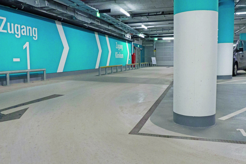 © Aschl GmbH
Die neue Tiefgarage von Haus C gilt als modernste Tiefgarage in St. Pölten. Die neue Tiefgarage von Haus C gilt als modernste Tiefgarage in St. Pölten.