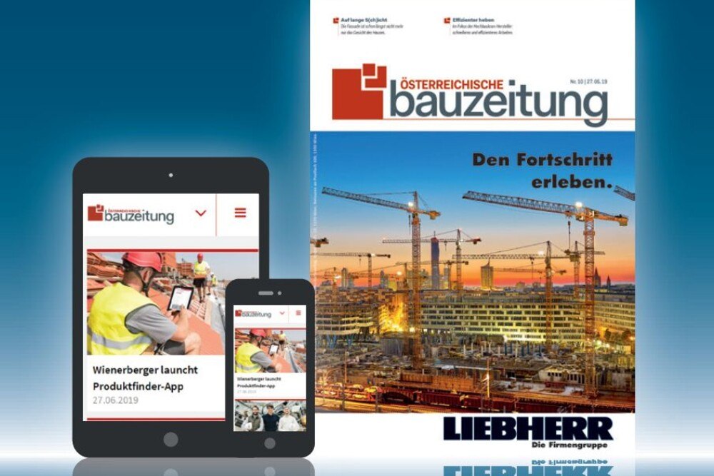 © ÖBZ
Die Bauzeitung kommt auch ins Homeoffice. Die Bauzeitung kommt auch ins Homeoffice.