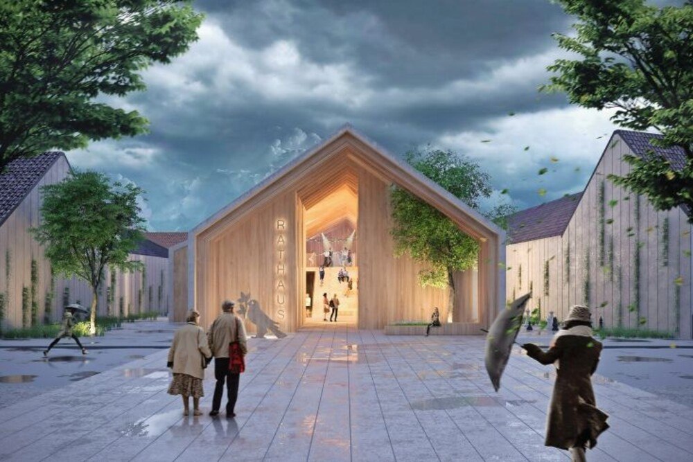 © smartvoll Architekten
Rendering Gemeindezentrum Großweikersdorf Rendering Gemeindezentrum Großweikersdorf
