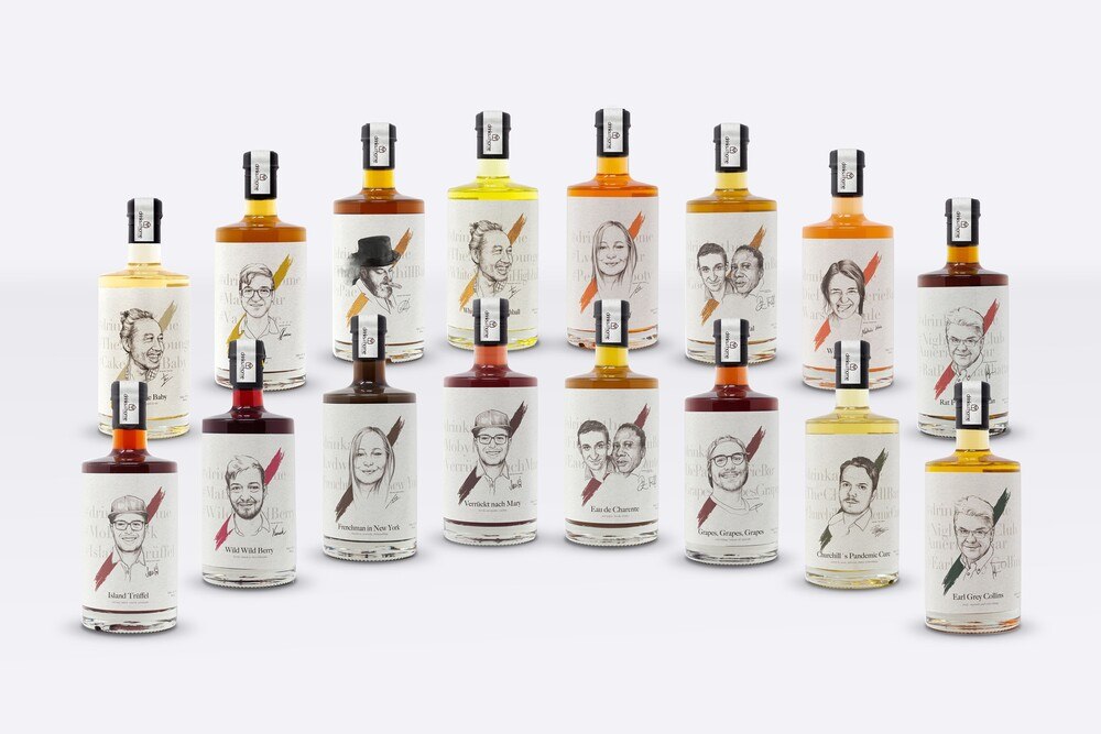 © Ho&Co Design
Cocktails in Flaschen für zu Hause Cocktails in Flaschen für zu Hause