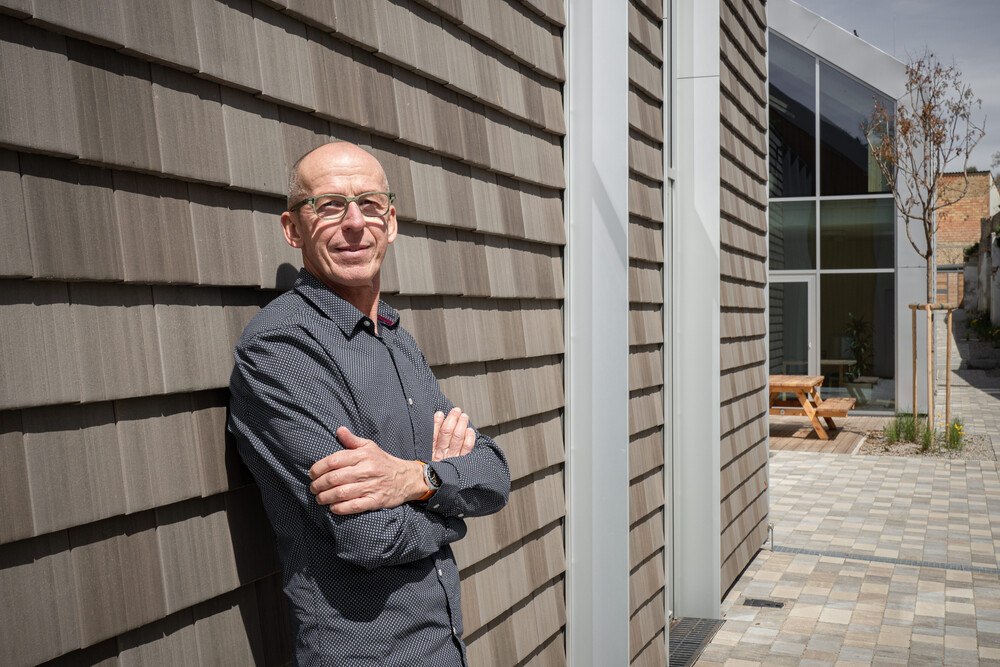© Andreas Hafenscher
Ing. Walter Schlenkert ist Objektberater Dach bei Wienerberger Österreich. Ing. Walter Schlenkert ist Objektberater Dach bei Wienerberger Österreich.