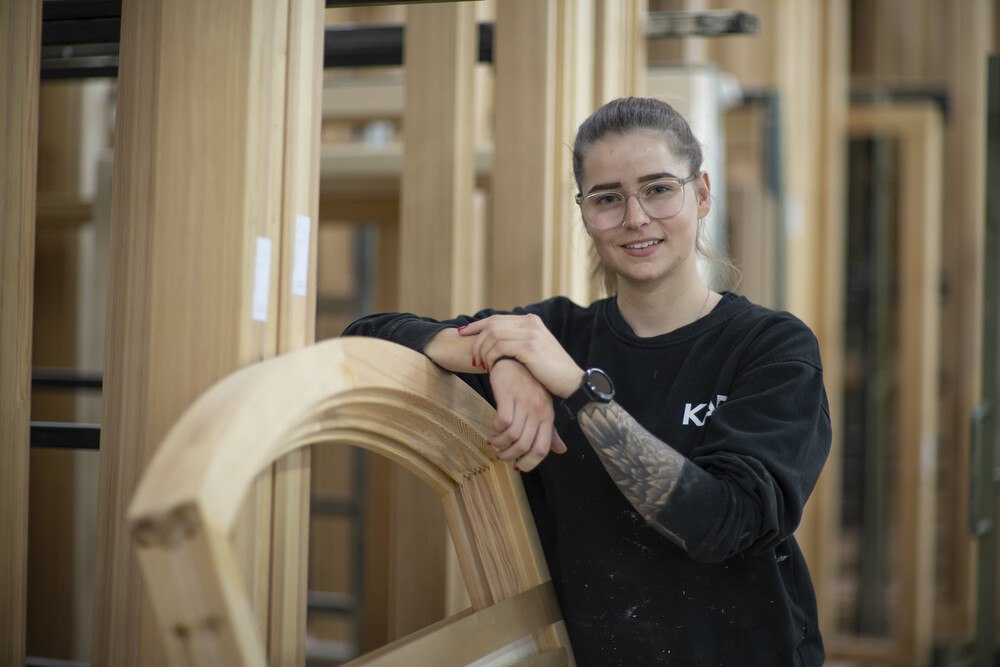 © Bernhard Bergmann
Corinna Doppelhofer, Lehrlingsbeauftragte bei KAPO Corinna Doppelhofer, Lehrlingsbeauftragte bei KAPO