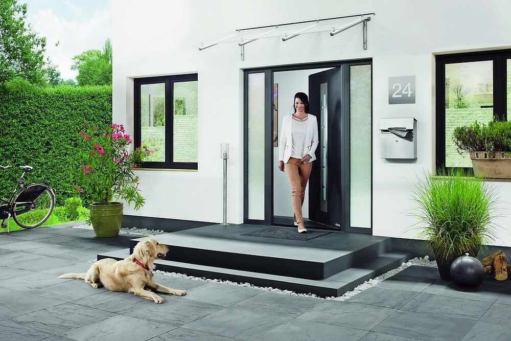 © Hörmann Austria GmbH Die Stahl-/Aluminium-Haustür Thermo65.