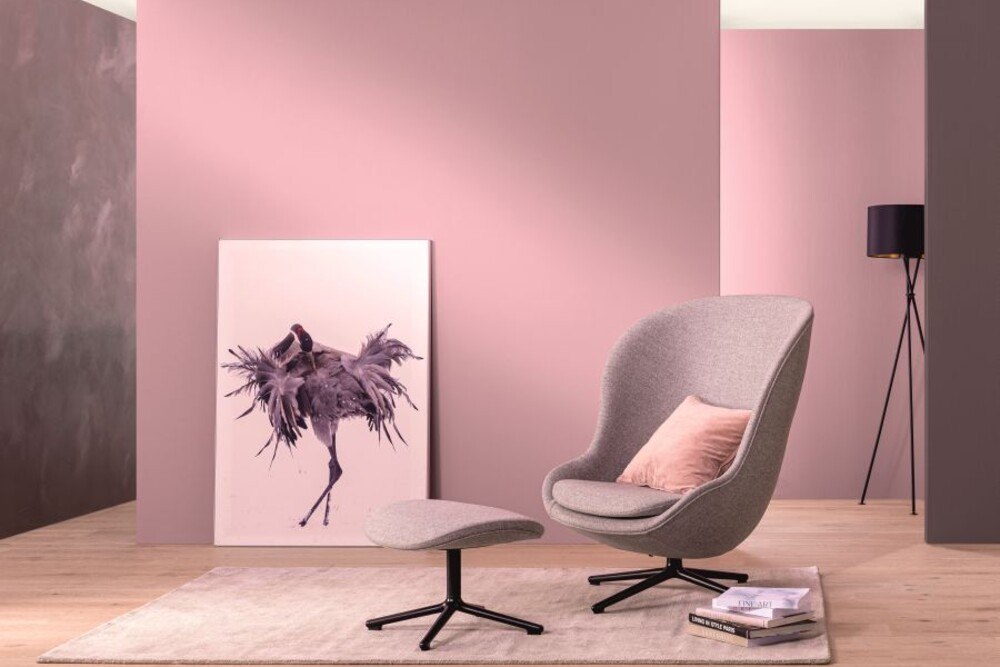 © Caparol Farben Lacke Bautenschutz/blitzwerk.de Farbe des Jahres 2022: Rosé-Mauve