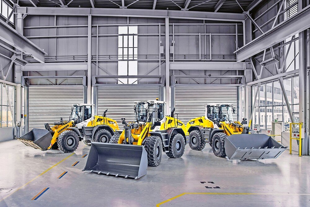 © Liebherr Mit den Modellen L52, L538 und L546 präsentiert Liebherr eine neue mittelgroße Radlader-Baureihe.