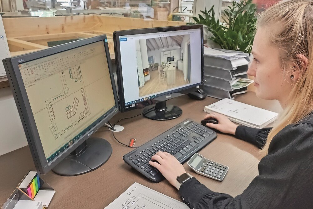 © Kreateam/Gernot Paul Wagner
RSO-CAD unterstützt den kompletten Workflow im Betrieb: von der 3D-Planung bis hin zur CNC-Anbindung.
Digitale Planungsprozesse