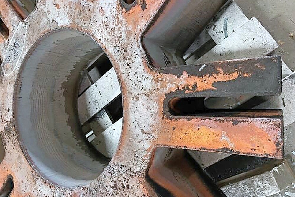 © Jebens GmbH Stahlbauteil für Wellenkraftwerk