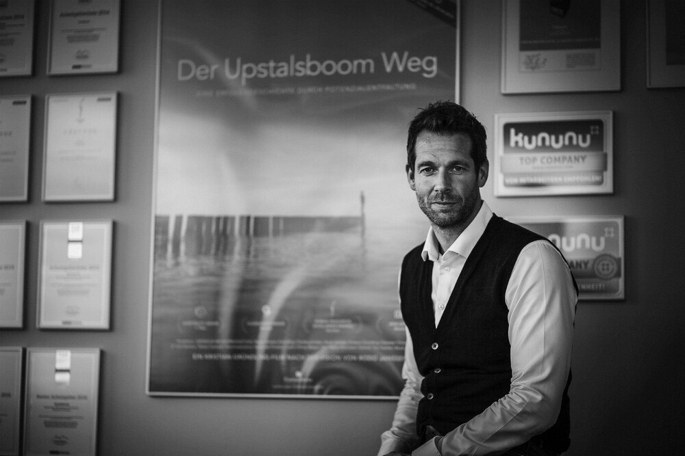 © Upstalsboom Hotels  Bodo Janssen hat die Selbstverwirklichung seiner Mitarbeiter kompromisslos ins Zentrum gestellt.