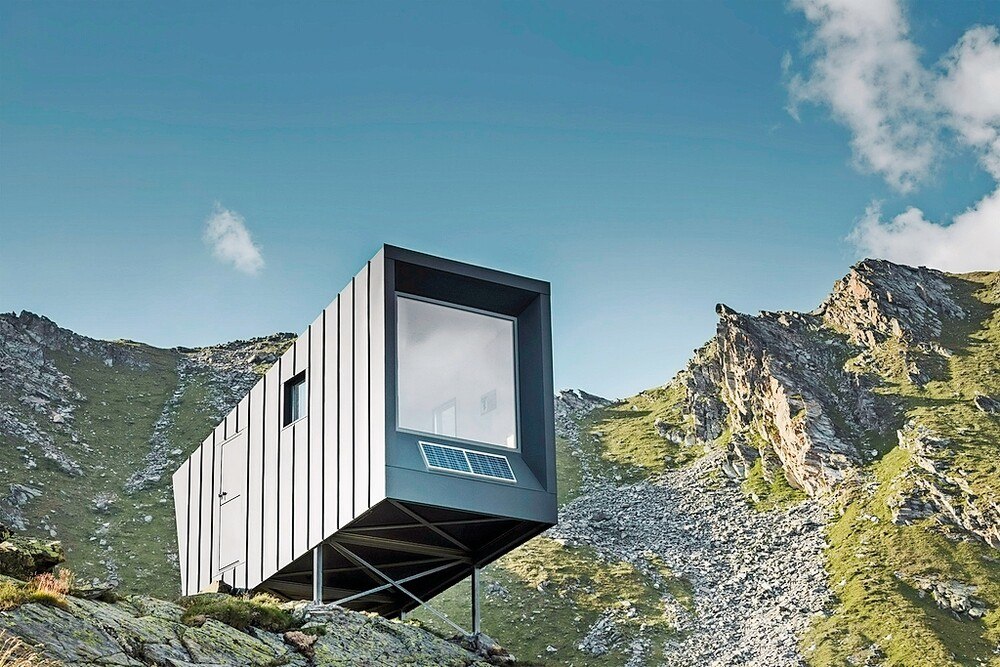 © Prefa | Croce & Wir Schutzhütte