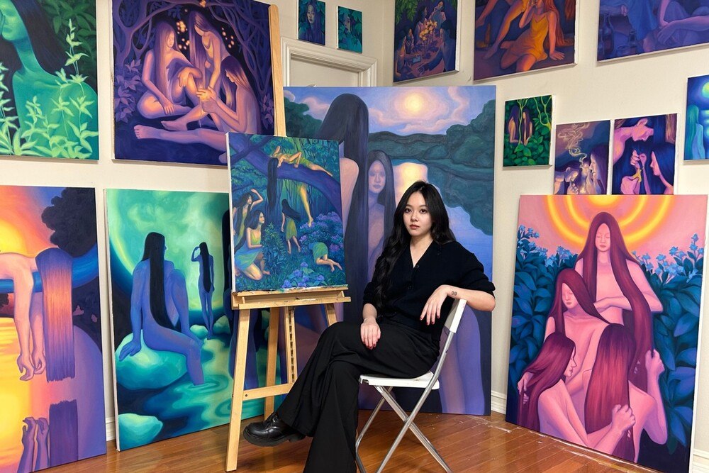 © Jesse Liu Die chinesische Künstlerin Jesse Liu