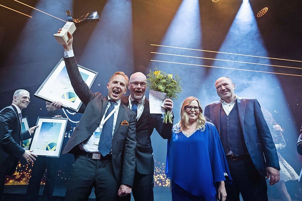 © www.steelprize.com Green Buffers gewinne Schwedischen Stahlpreis 2023