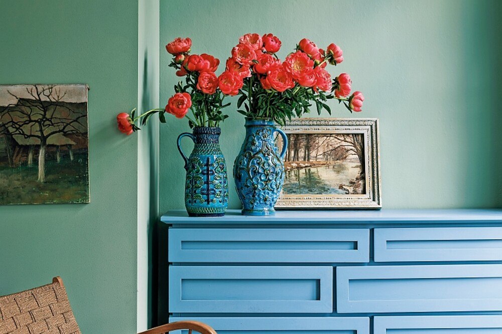 © FARROW &BALL /CALLWEY VERLAG Innenansicht eines Zimmers