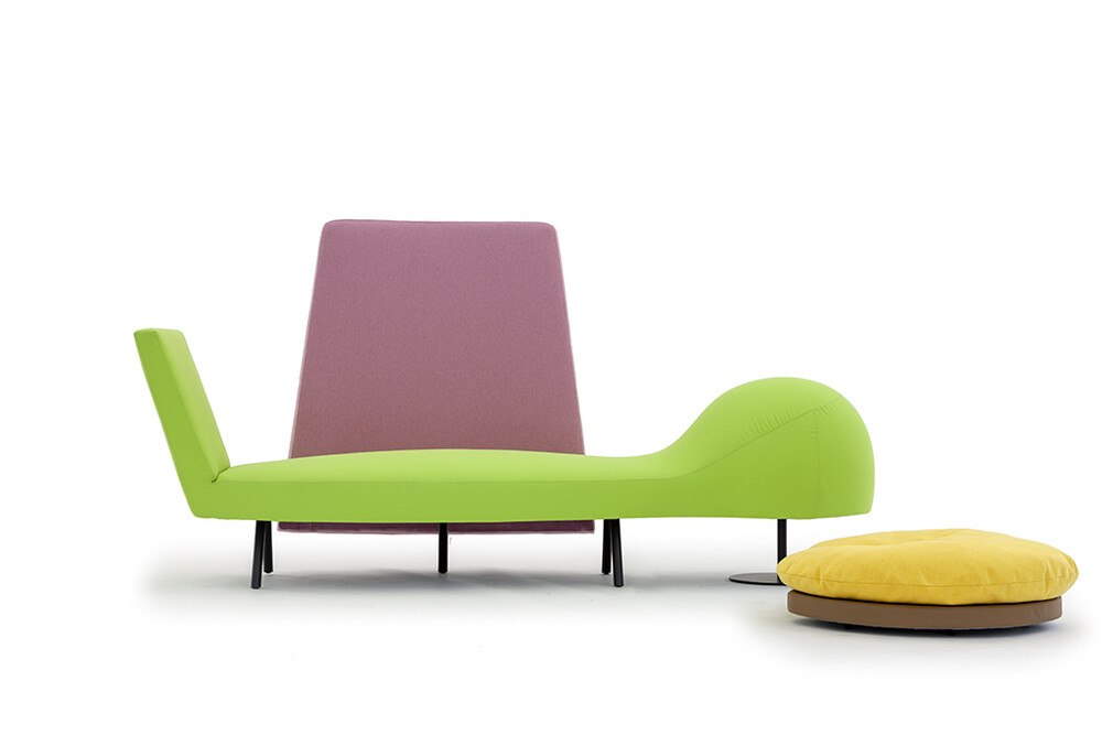 © Campeggi
Sofa Canispé von Campeggi, entworfen von Giovanni Levanti
Klappsofa mit Fußteil