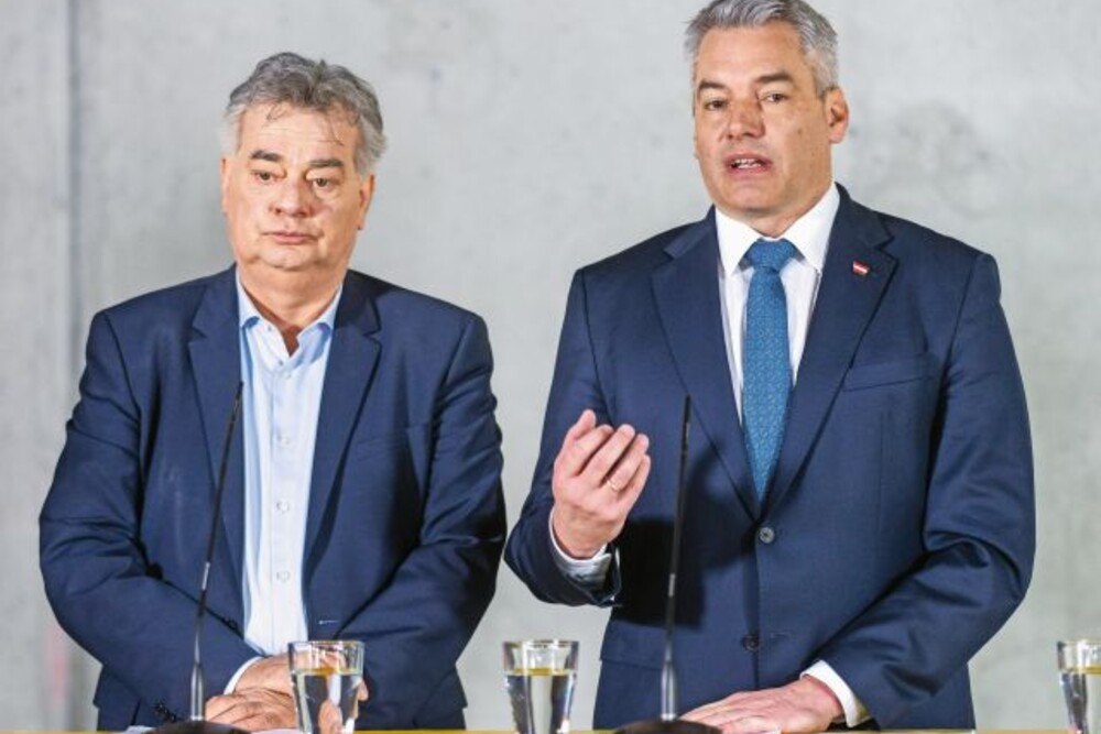 © GEORG HOCHMUTH APA picturedesk.com.HR
Aktuelle Umfrage zur Arbeit dieses Duos.
Umfrage zur Bundesregierung.