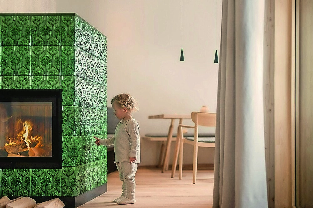 © Sommerhuber Kachelofen im Zimmer