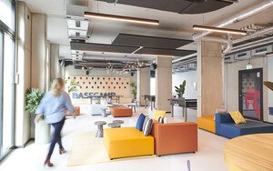 Fußboden aus Linoleum im Studentenheim Göttingen