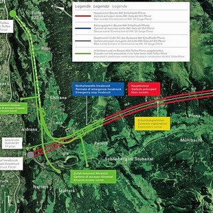 © BBT SE Baulos H41 des Brennerbasistunnels.