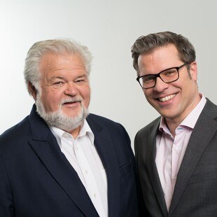 Prof. Mag. Rudolf Siart und Mag. René Lipkovich