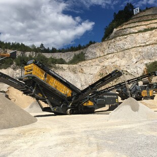 Brecher und Siebe von Rubble Master werden weltweit immer mehr z.B. für große Infrastrukturprojekte eingesetzt.