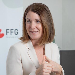 © Richard Tanzer Henrietta Egerth, Geschäftsführerin der Österreichischen Forschungsförderungsgesellschaft (FFG)