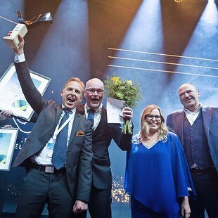 Green Buffers gewinne Schwedischen Stahlpreis 2023