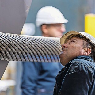 © Teufelberger Redaelli Das schwerste Stahlseil der Welt