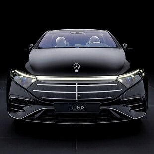 © Mercedes-Benz AG Ein Mercedes Auto von vorne