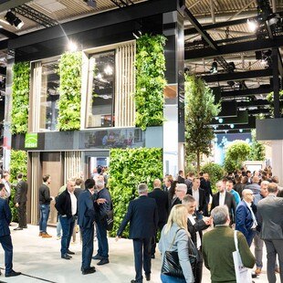 © Messe München GmbH Zentrales Thema der Fachmesse BAU 2025 in München ist die Zukunft des Bauens.