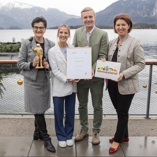 © Cityfoto/Roland Pelzl die vier Personen mit Auszeichnung am See